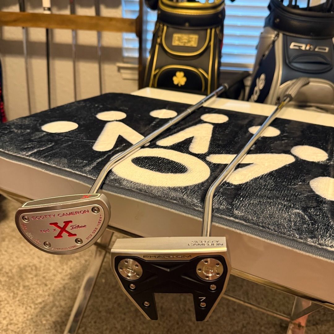Stacked Golf · Red X Scotty Cameron 34”