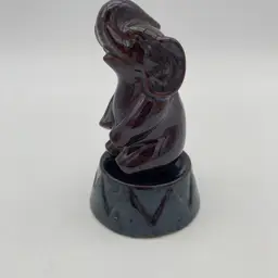 Vintage Circus Elephant Brown Salt & Pepper Shaker Set - Japan