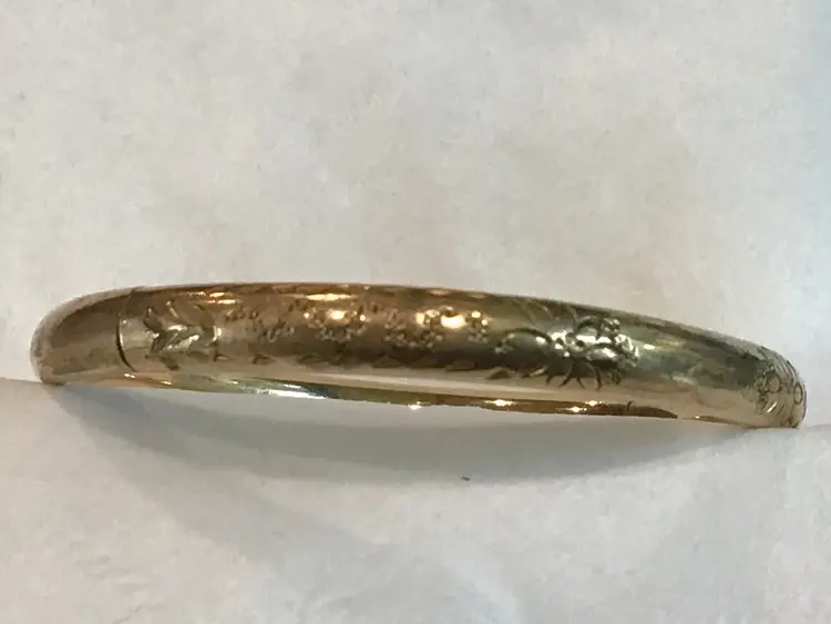 Antique 10K Baby Bracelet