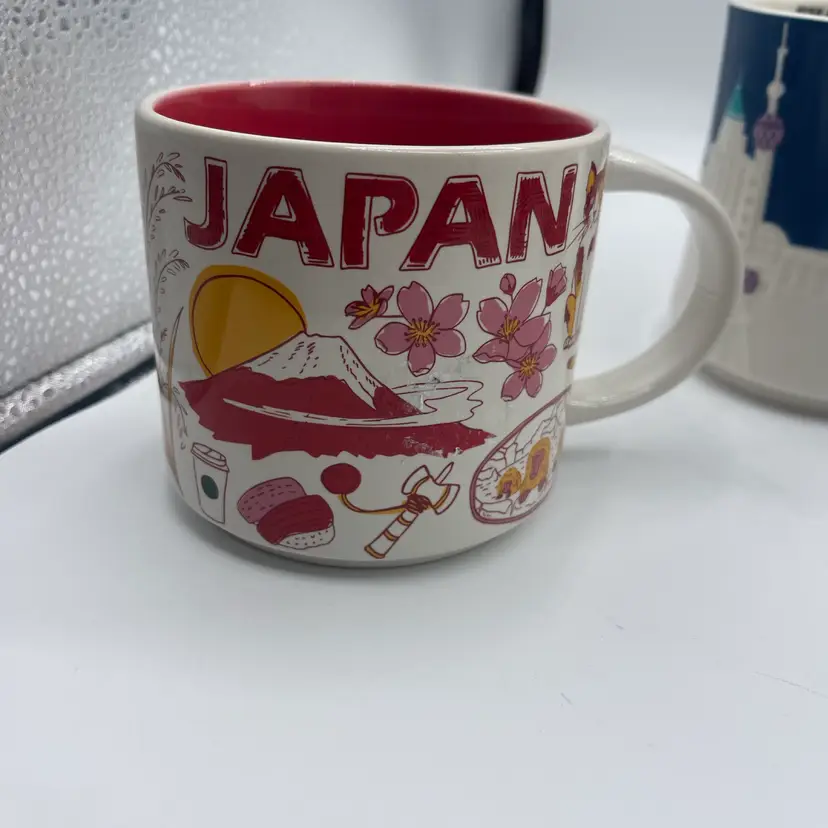 Starbucks "Been There " JAPAN Spring Version Mug 414ml - 14 Oz