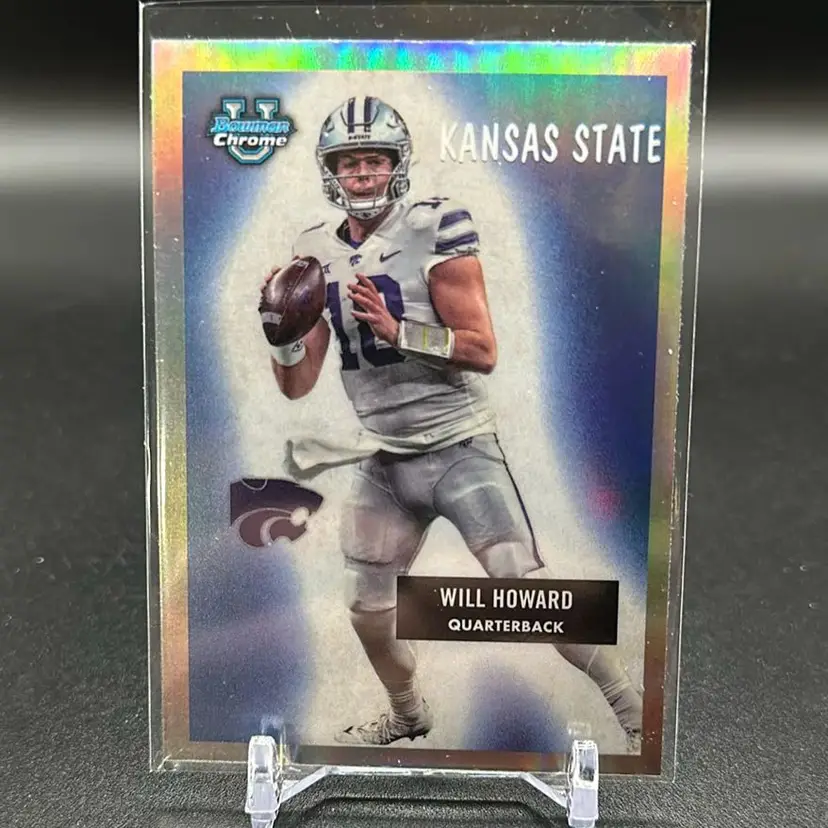 Will Howard 2023 Bowman Chrome U 1955 Retro Ohio State Buckeyes
