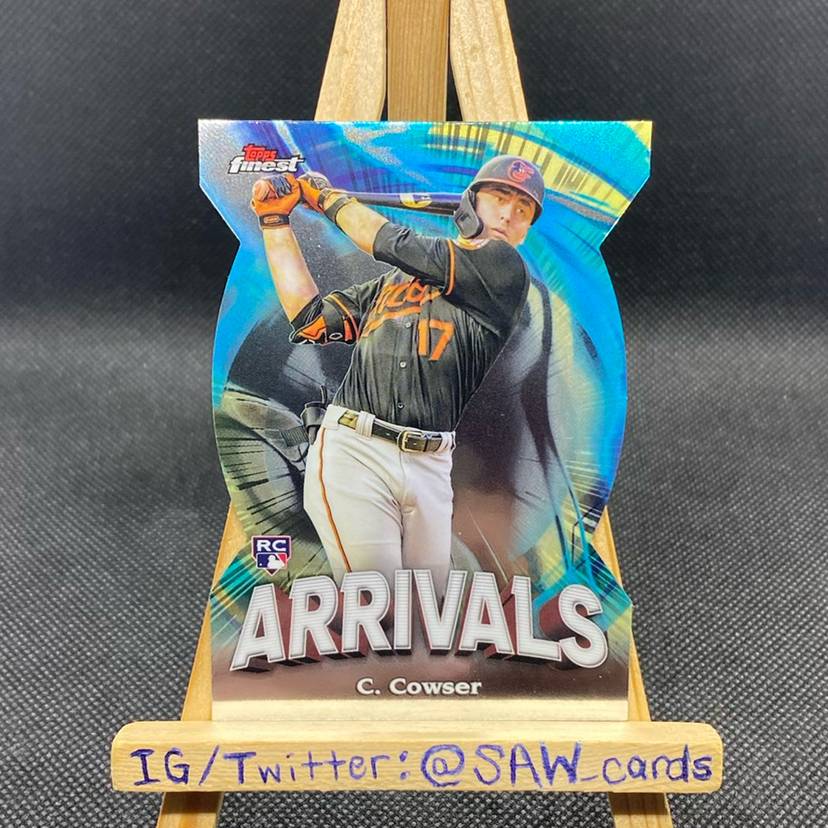 Colton Cowser 2024 Topps Finest Arrivals Baltimore Orioles