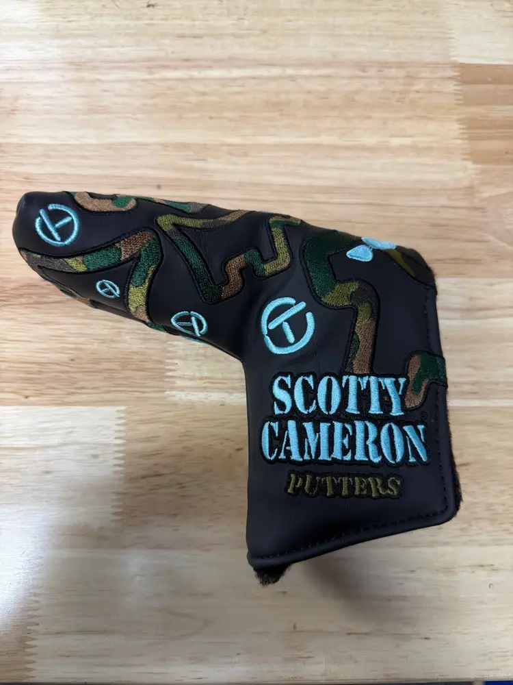 Very Rare/Limited  Scotty Cameron Head Cover Tiffany Blue Camo