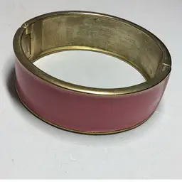 Pink Clamper Bracelet Pink 7 1/4”