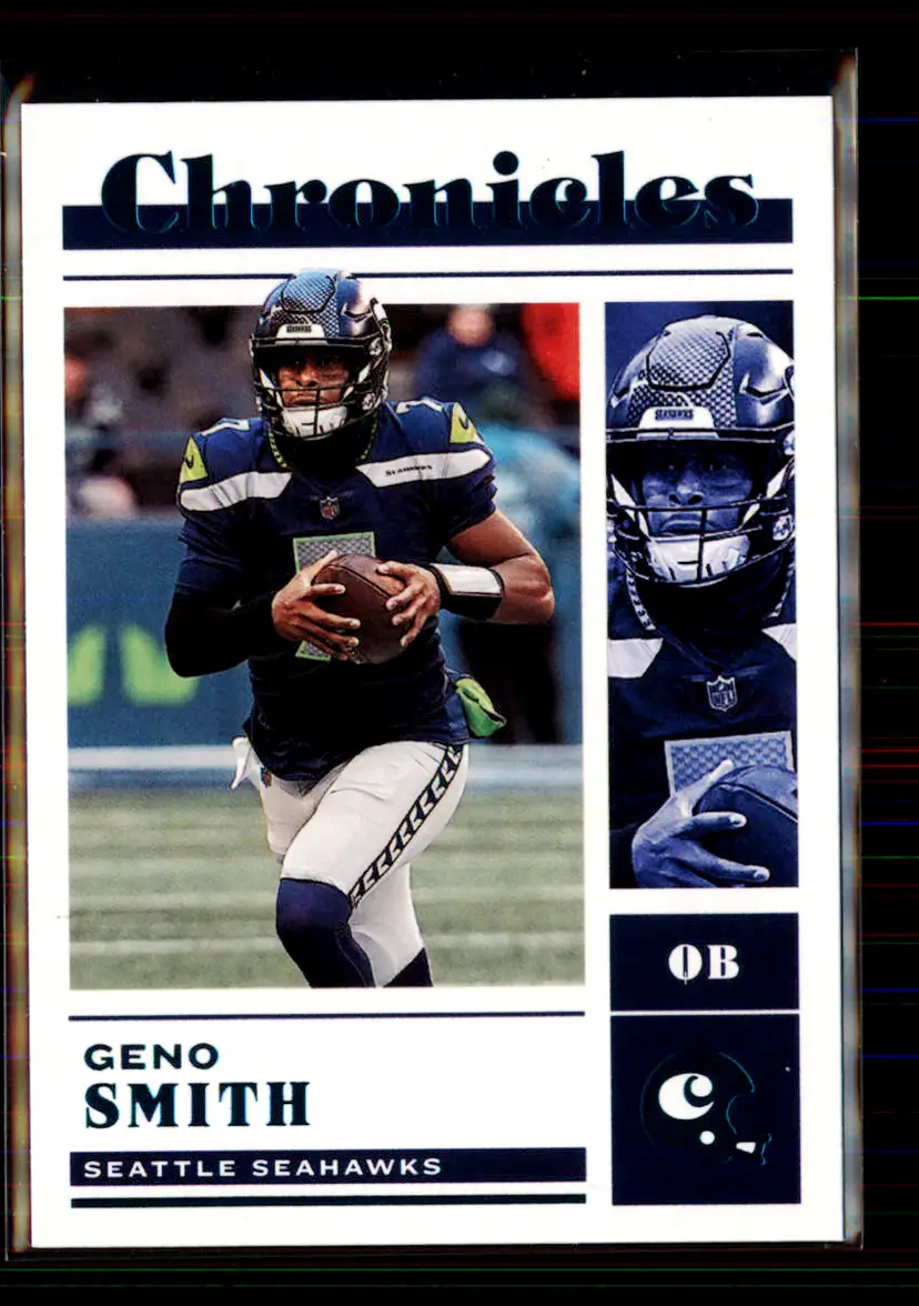 Geno Smith 2022 Panini Chronicles Teal #30 - (113) - Seattle Seahawks