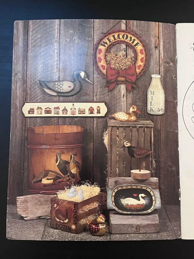 The Goose N’ The Gander Milly Smith Paperback Folk Art Book Vol 5 1982