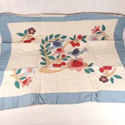 2 Vtg Arch Quilts Pillow Shams Gallery Collection Turn of Century Floral 20x26