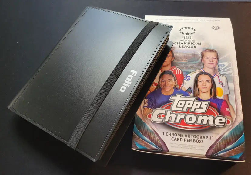 2023-24 Topps Chrome UWCL - Binder of Complete Base + Inserts