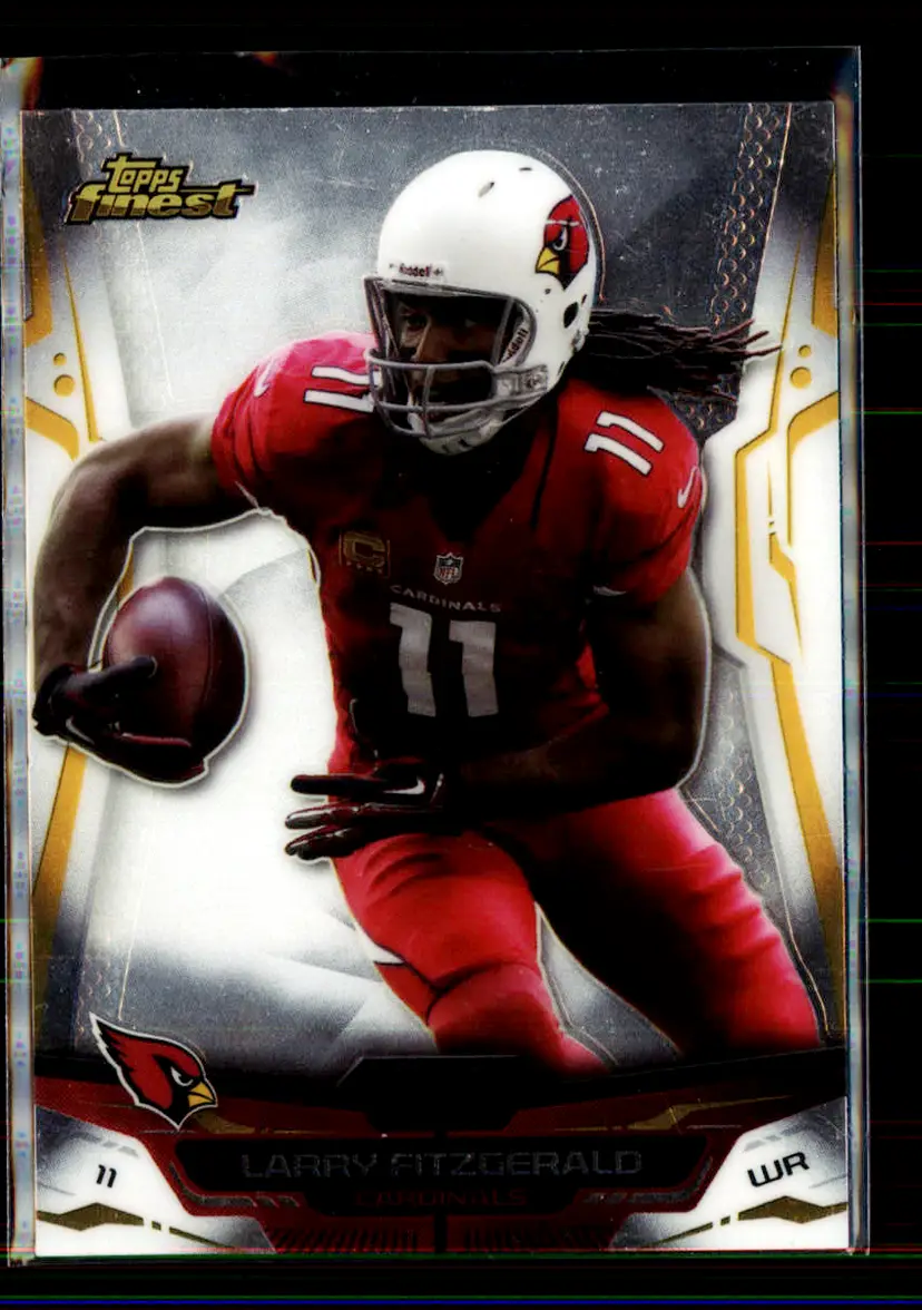 Larry Fitzgerald 2014 Topps Finest #19 - (135) - Arizona Cardinals