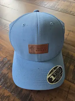Travis Mathew Blue Snapback Hat NEW