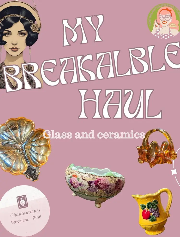My Breakable Haul. Glass, Ceramics And Funny Stories