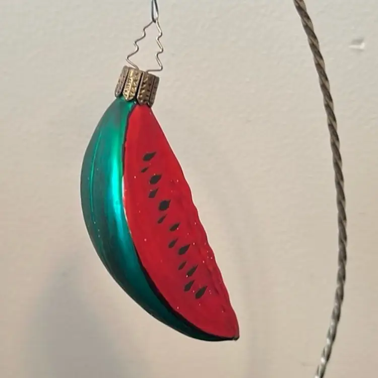 Watermelon Slice Ornament