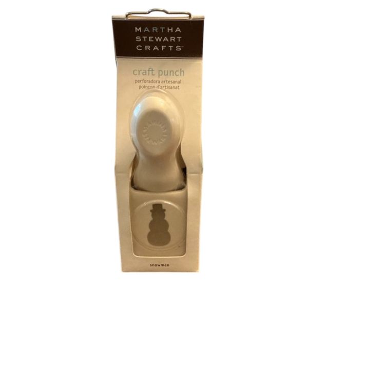 Martha Stewart Snowman Craft Punch
