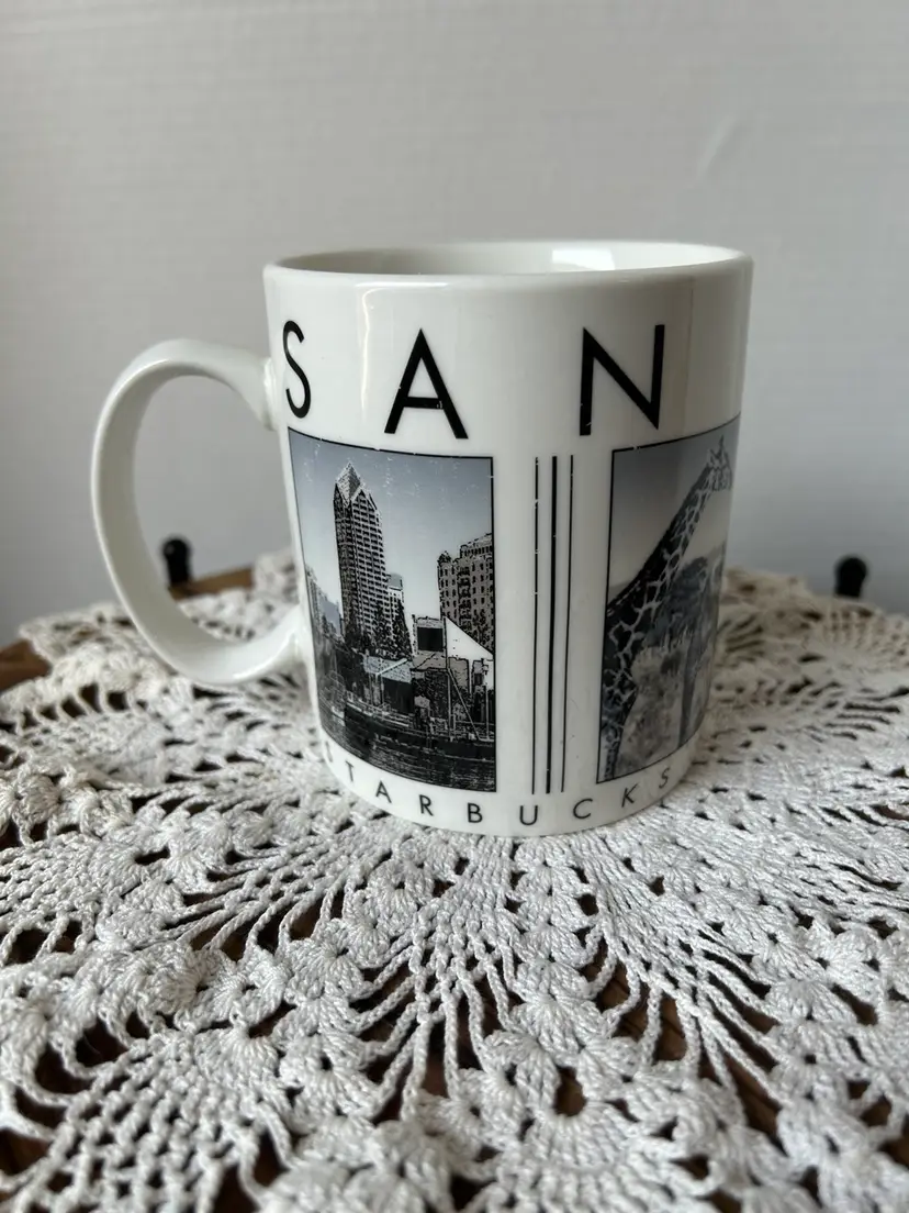 Starbucks San Diego City Scenes Series Coffee Mug 2003