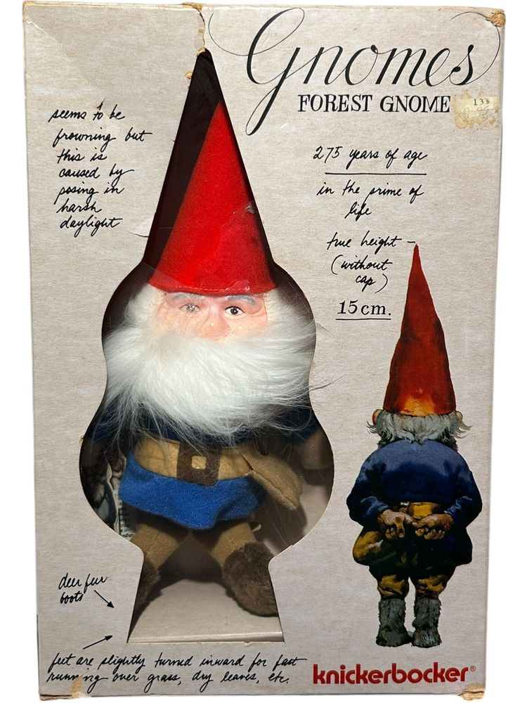 VTG Knickerbocker Forest Gnome Number Doll 1976 NRFB