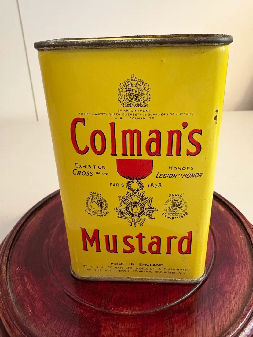 Vintage Colman’s Mustard Tin