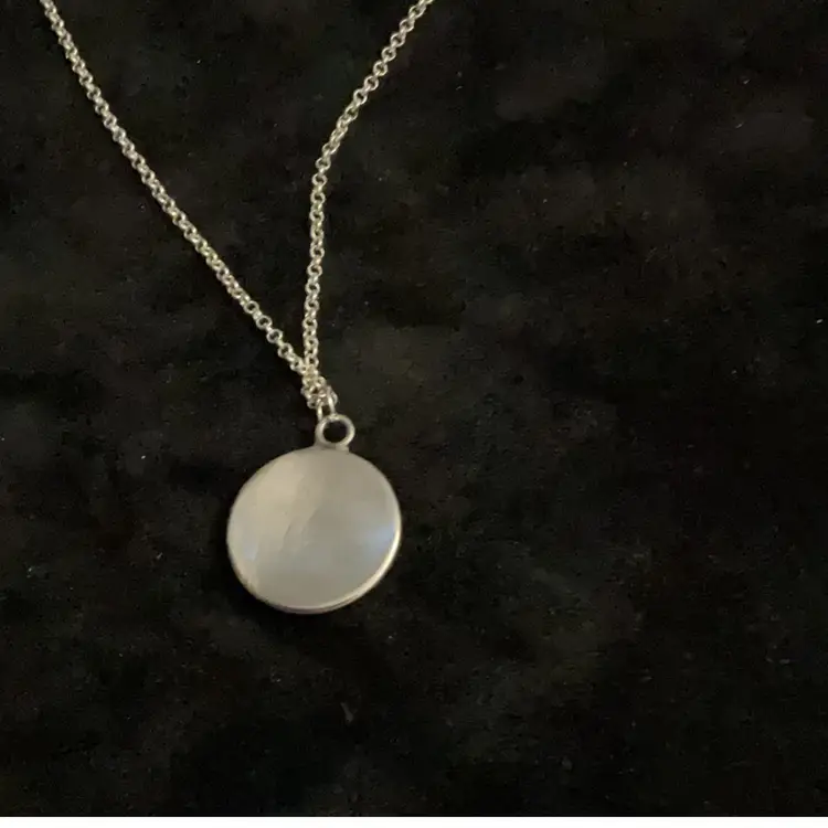 Crushed Real Turquoise Pendant Made By Me