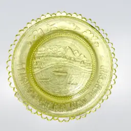 Pairpoint Cup Plate - Maui
