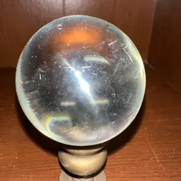 Solid Glass Round Orb