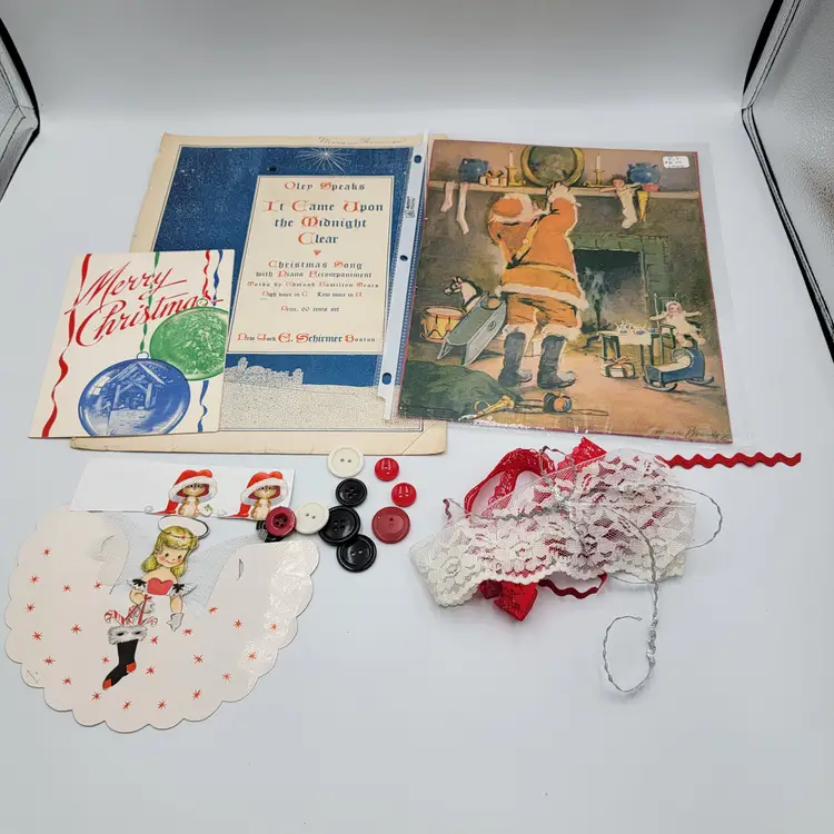 Christmas Themed Junk Journal Kit #2