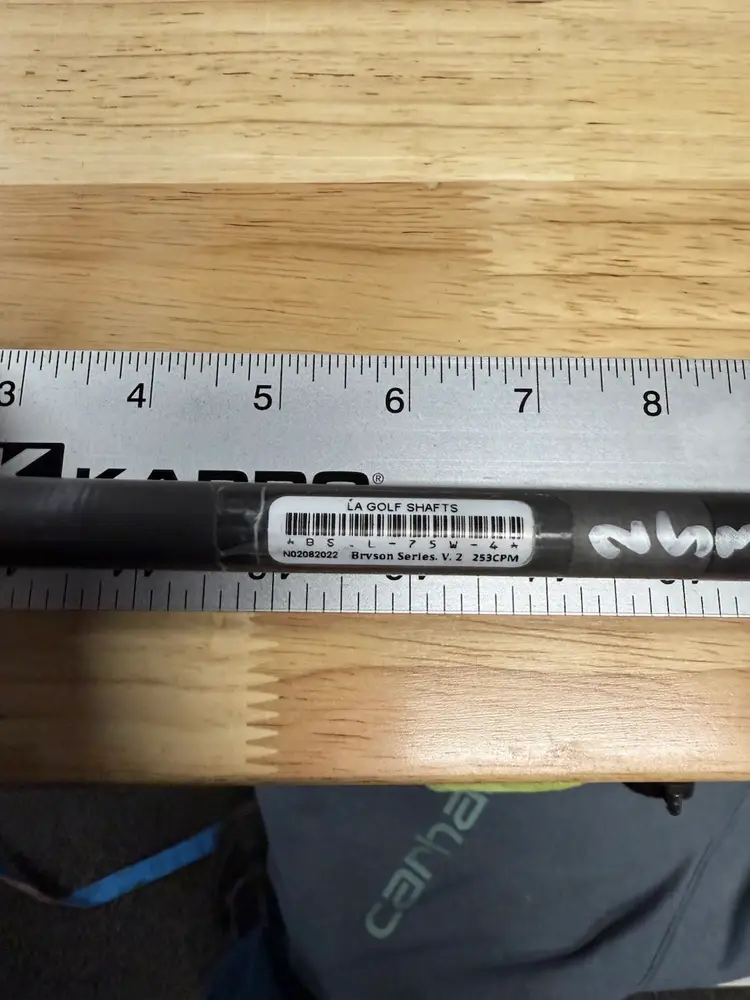 Bryson Series Driver Shaft New Uncut 75g Stiff Flex $380 Shaft!!!