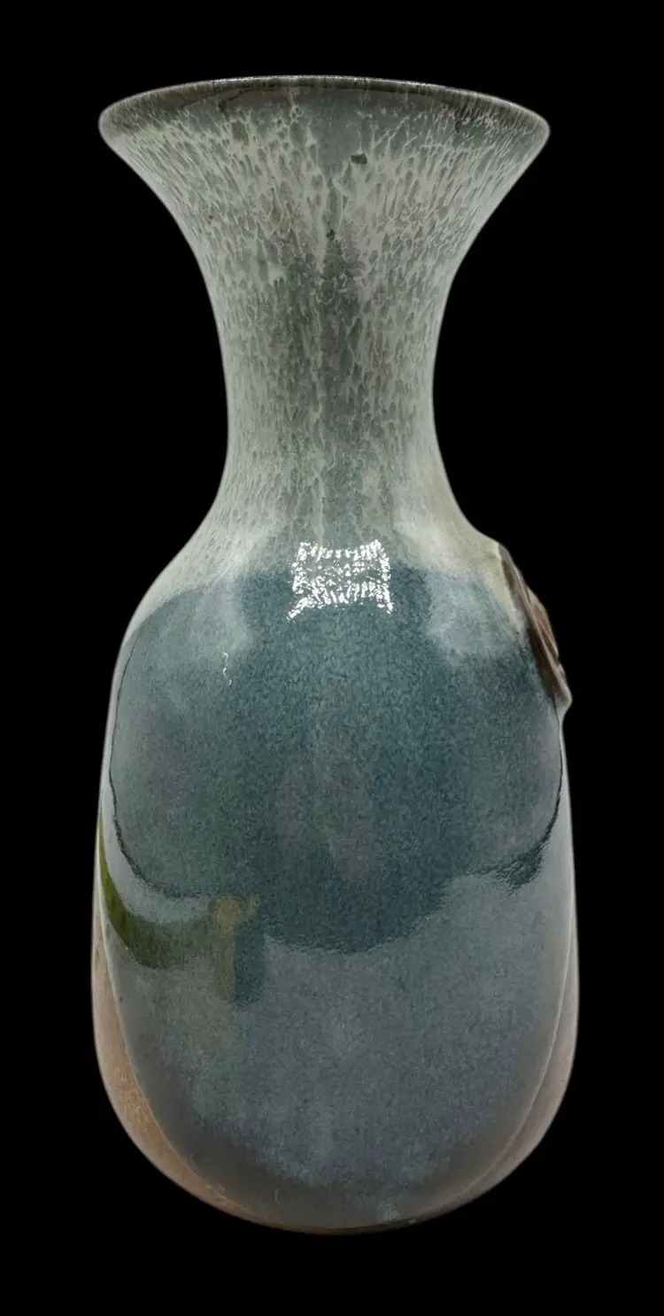 Vintage Robert Maxwell Pottery Craft Vino Wine Decanter Vase Mid Century 9.5”