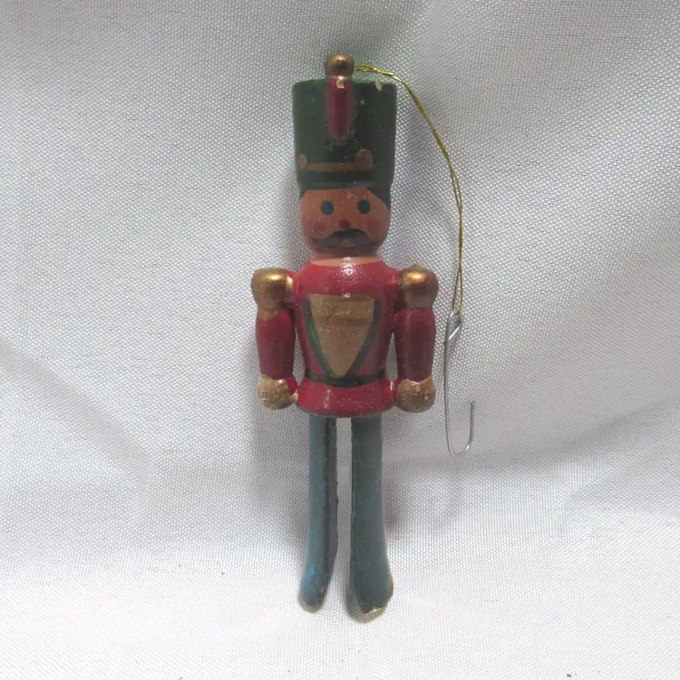 3 Assorted Soldier & Uncle Sam Christmas Ornaments