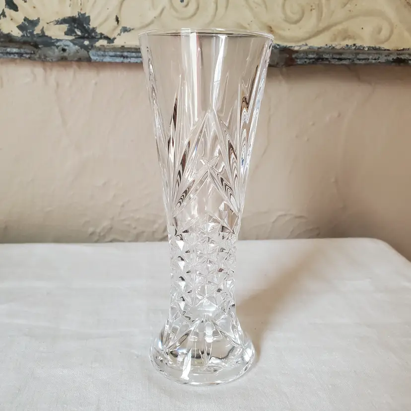 Cristal d'Arques Fontenay 24% Lead Crystal Bud Vase