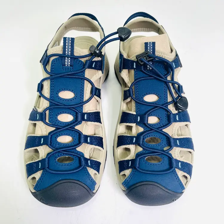 KEEN Astoria West Sandals Naval Academy Reef Waters 1028959 Women’s Size 8.5