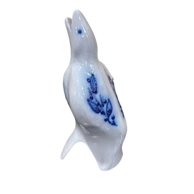 Vintage Salmon Falls Pie Bird - Made In NH Salmon Falls Pottery - 5”