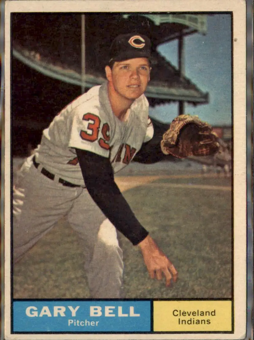 1961 Topps #274 Gary Bell - ( ) - Cleveland Indians