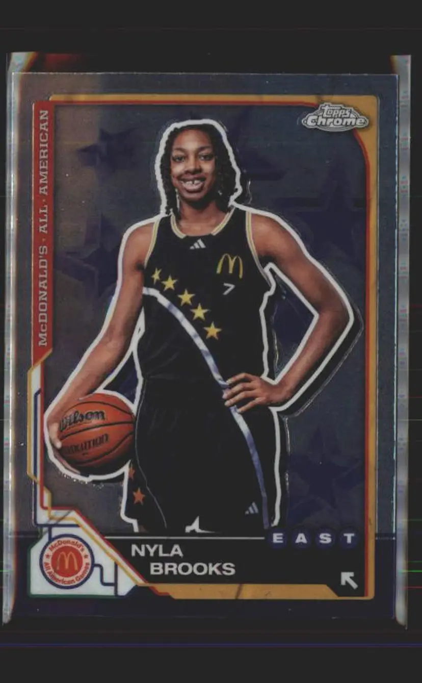 2025 Topps Chrome McDonald's All American #26 Nyla Brooks - (141)