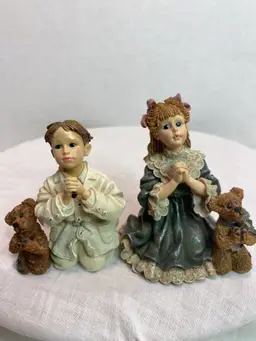 1999 and 1998 Boyds Yesterday Child Figurines