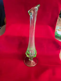 Uranium Flute Vase