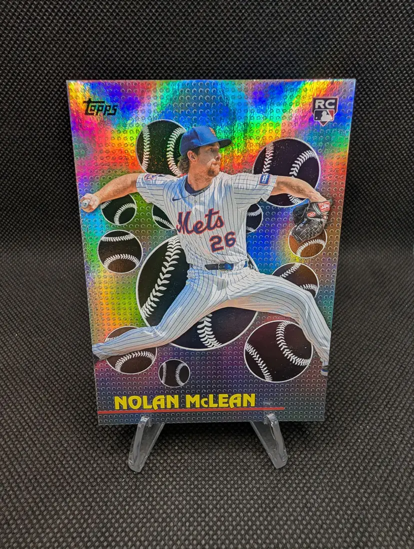 Nolan McLean 2026 Topps Titans of the Game Rookie (RC) #TOG-33 - New York Mets
