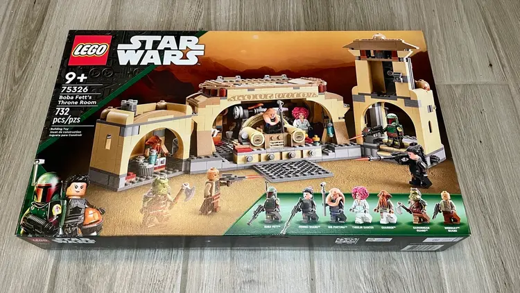 LEGO Star Wars 75326 Boba Fett's Throne Room. NEW/SEALED BOX/IN HANDS