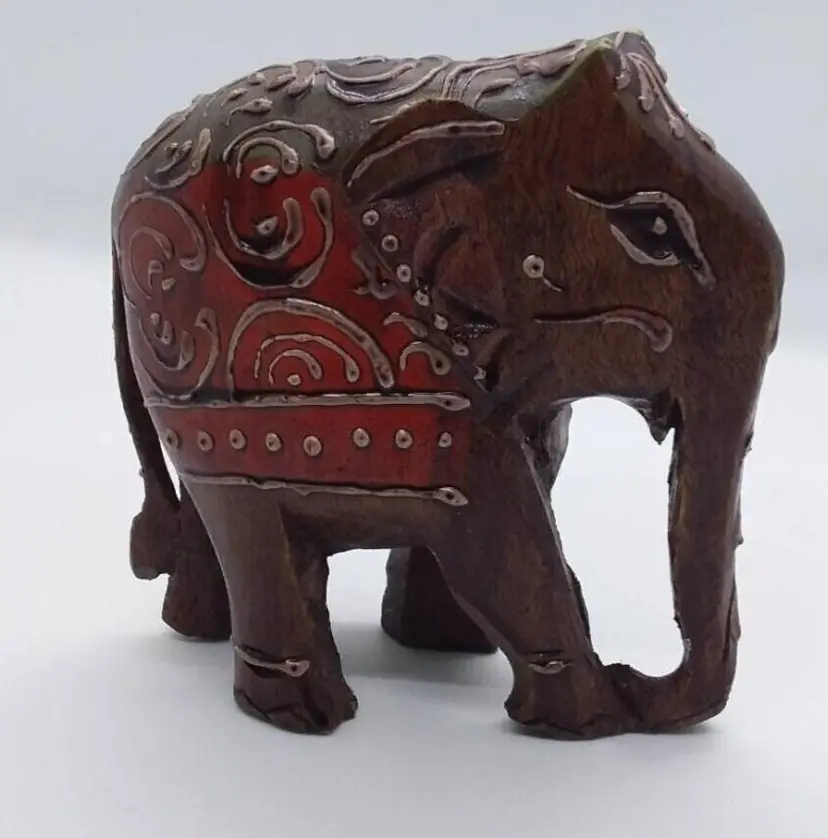 Wood Carved Elephant