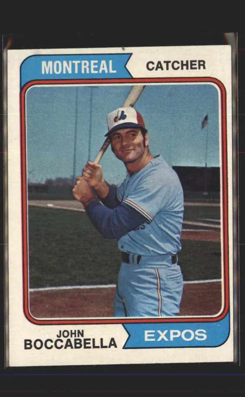 1974 Topps #253 John Boccabella - (pk5) - Montreal Expos