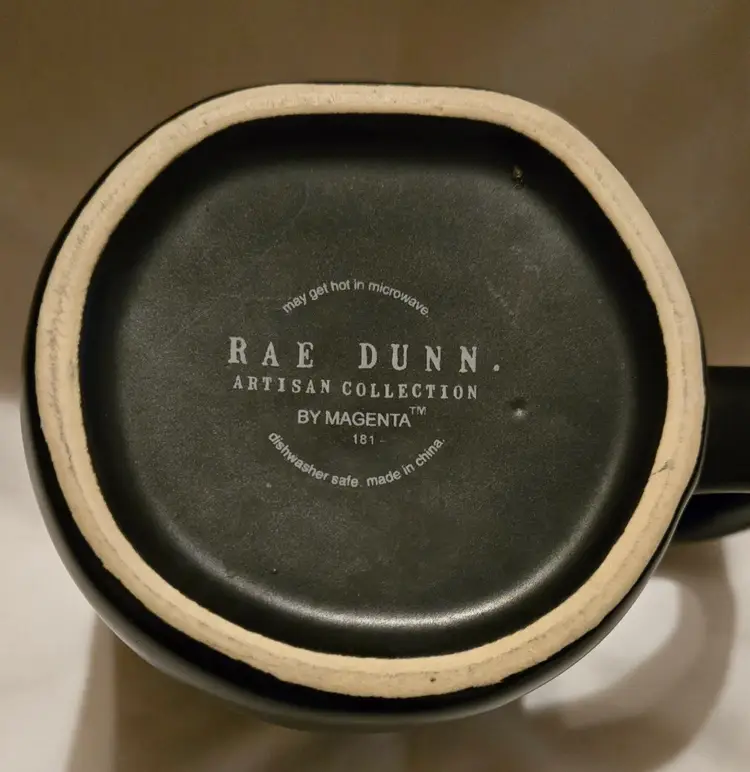 Rae Dunn Mug Brown Dunn Fund
