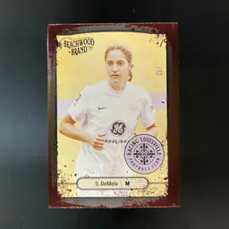 Savannah DeMelo 2025 Beachwood Brand Copper Foil /10 Soccer Card