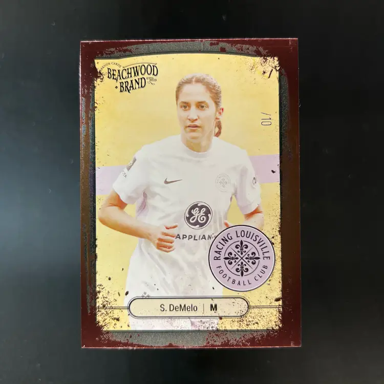 Savannah DeMelo 2025 Beachwood Brand Copper Foil /10 Soccer Card