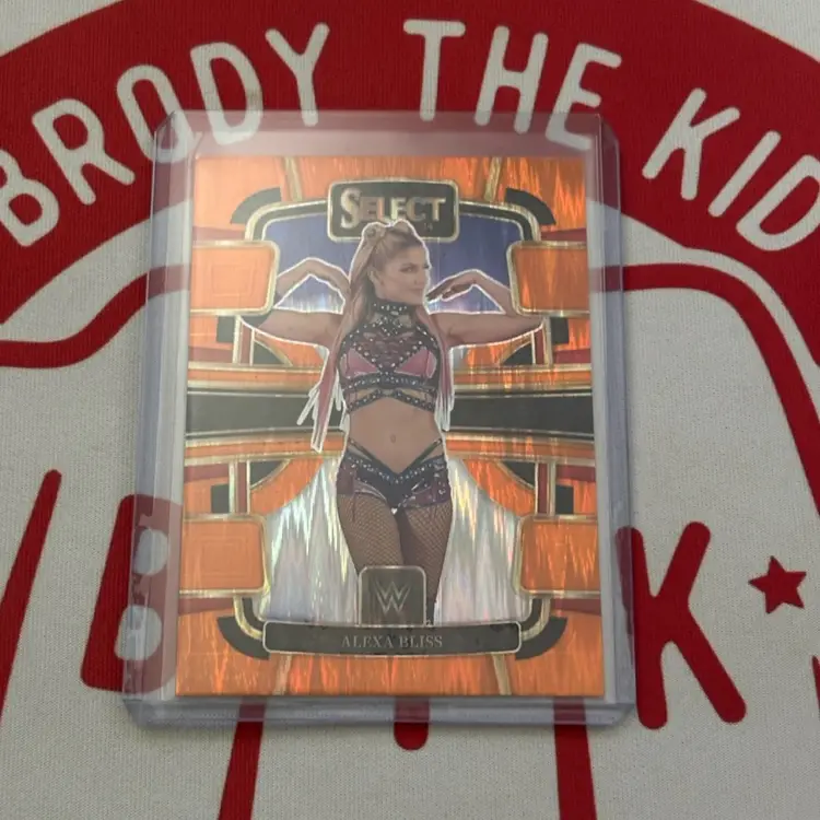 2024 Select WWE Alexa Bliss Orange Flash