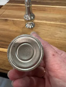 Pair Of Gorham Sterling Salt And Pepper Shakers