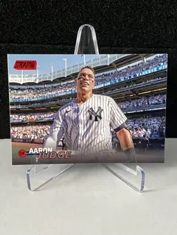 2023 Topps Stadium Club Red Foil Aaron Judge New York Yankees