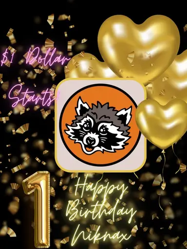 🎈Happy 1st🎂Bday Niknax🎈