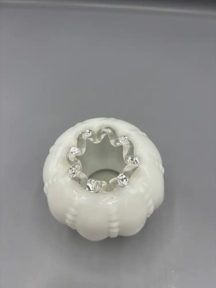 Fenton silver crest Rose bowl