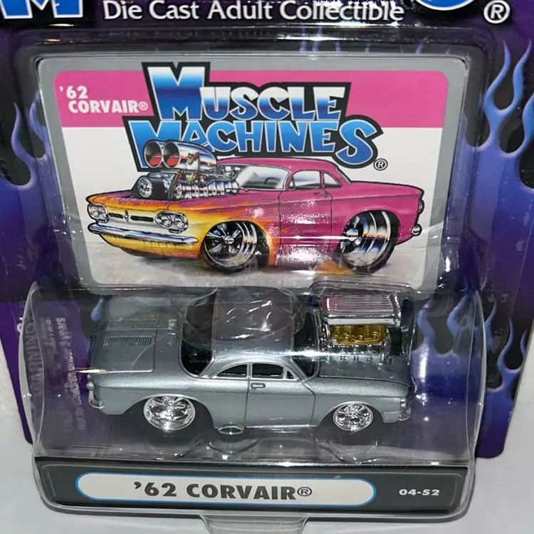 Muscle Machines Diecast Car, 62 Corvair , See Pictures And Description