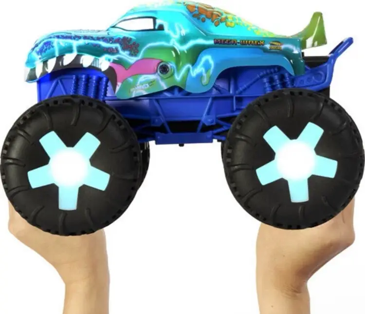 Mattel - Hot Wheels Monster Trucks 1:15 Scale Mega-Wrex Alive R/C Vehicle New