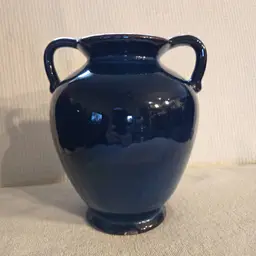 Vintage Amphora-Shaped Vase With Handles
