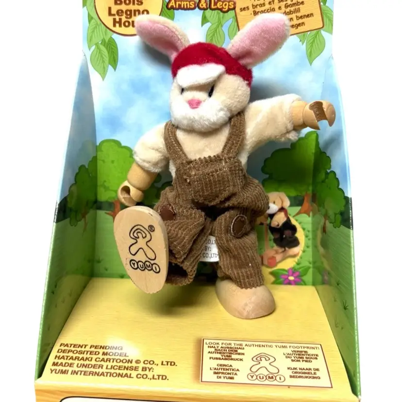 Dollhouse Miniature Bunny Figure